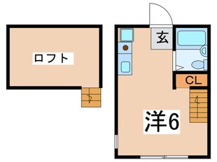 ハ－ミットクラブハウス栗田谷の物件間取画像